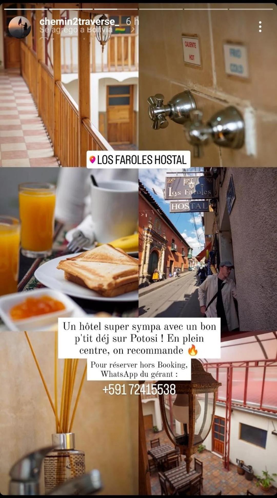 Potosí Los Faroles Hostal酒店 外观 照片